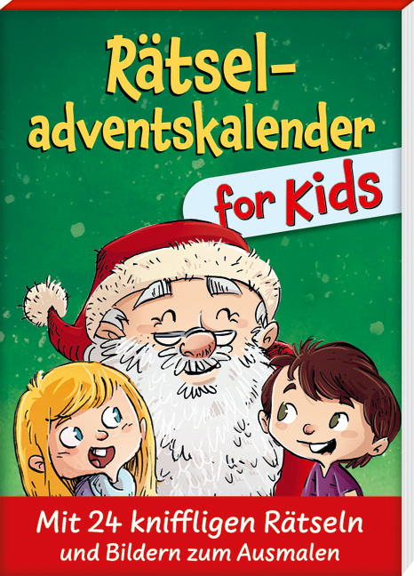 Adventskalender - Rätseladventskalender for Kids 2 - Weihnachtsmann Kinder