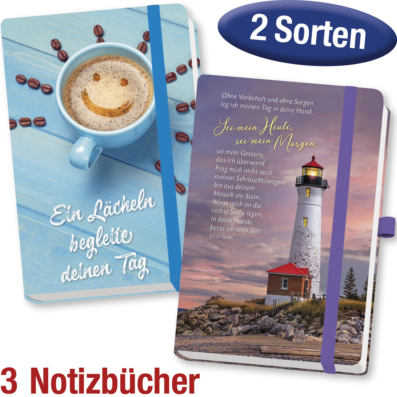 Notizbuch - Spar-Paket