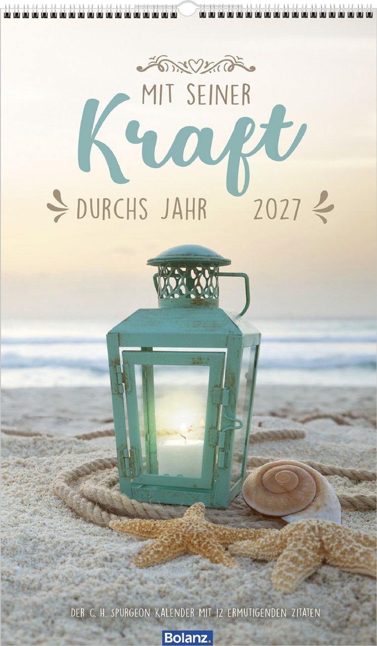 Posterkalender - Mit seiner Kraft durchs Jahr 2027