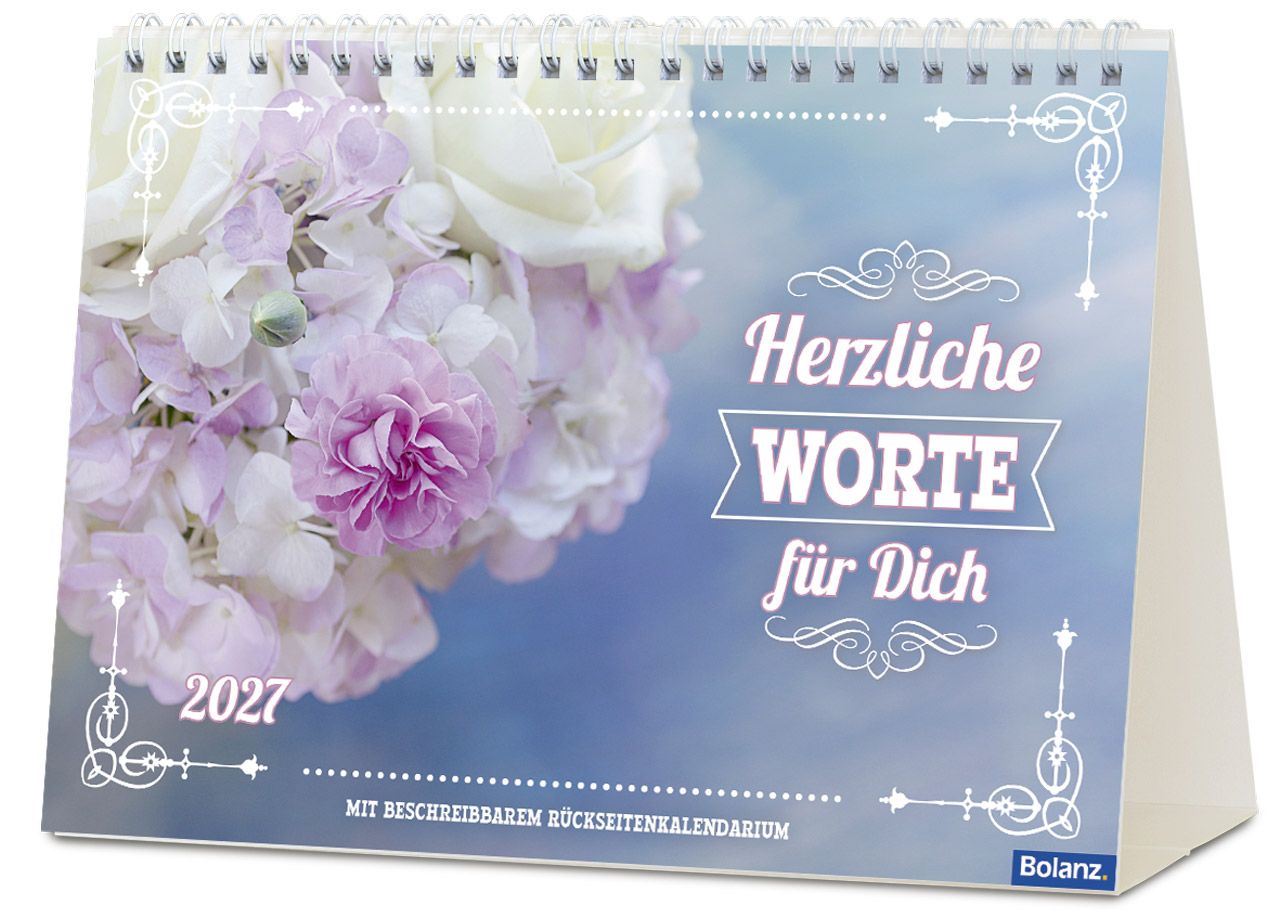 Panoramakalender - Herzliche Worte für Dich 2027