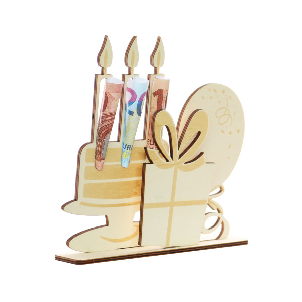 Geschenkverpackung - Geldgeschenk "Torte"
