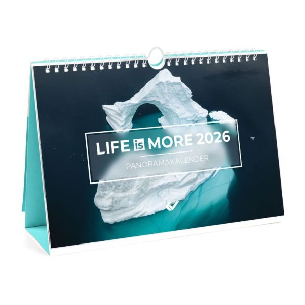 Life is more 2026 - Tischkalender