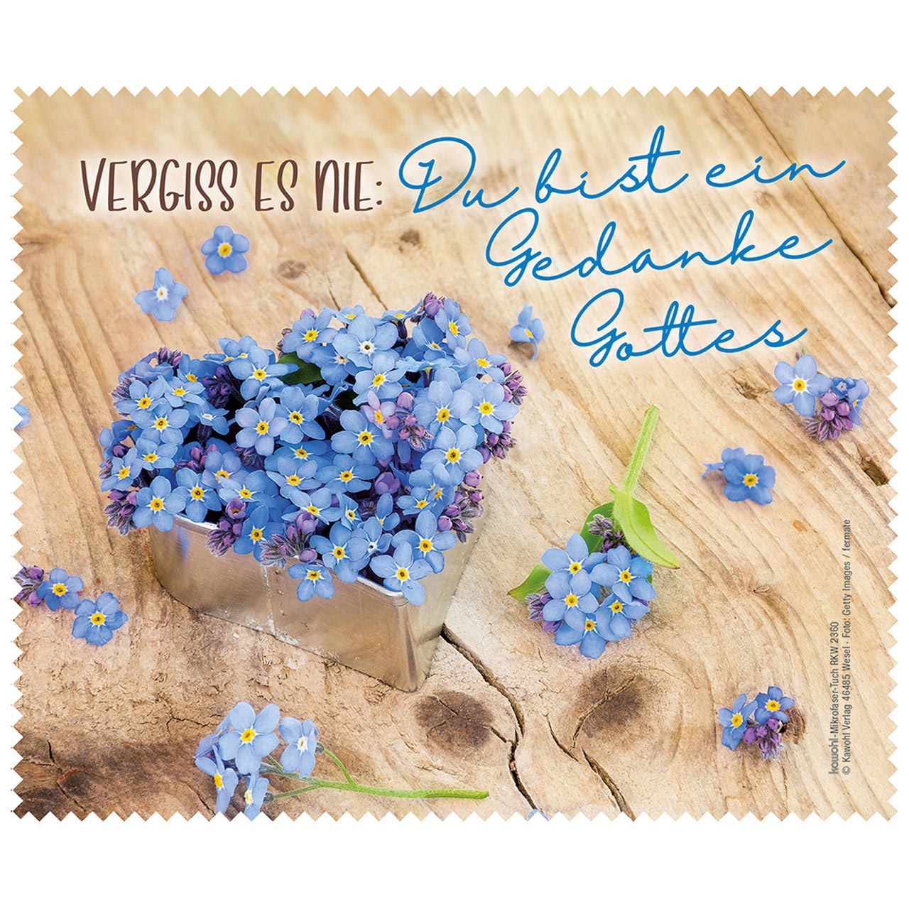 Vergiss es nie: Du bist ein Gedanke Gottes