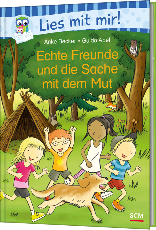 Buch - Echte Freunde und die Sache mit dem Mut - Kinder Hund Zelt