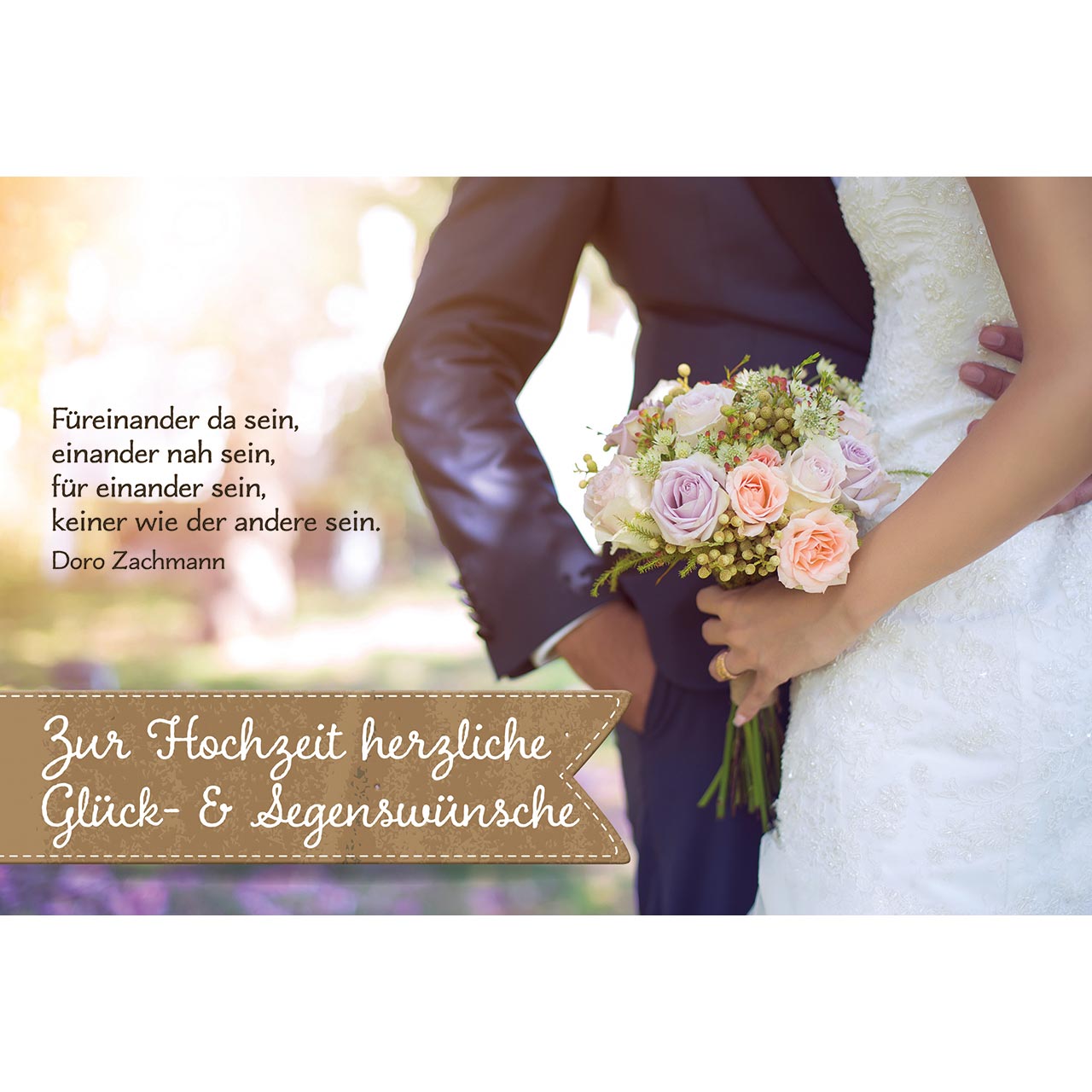 Zur Hochzeit