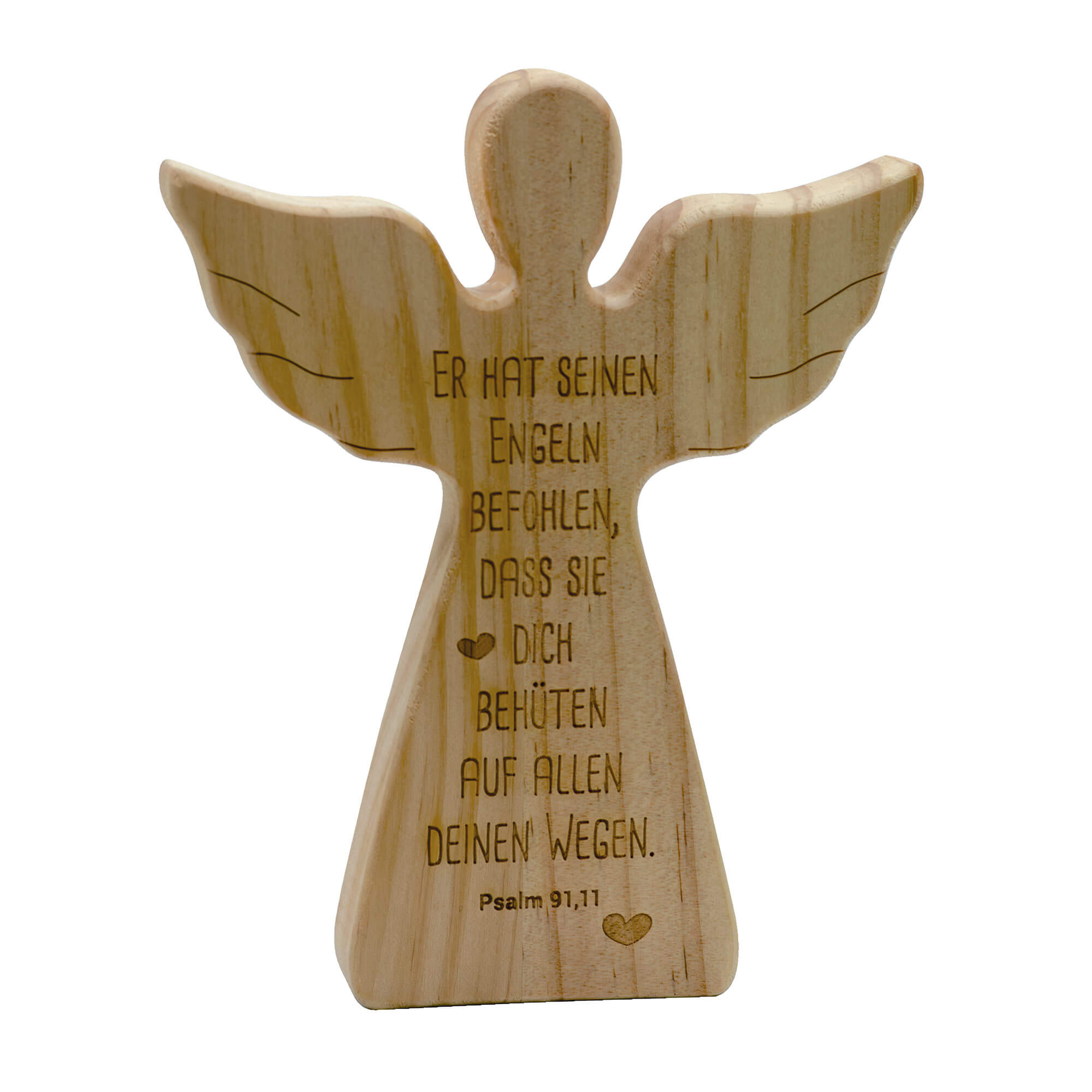 Figur - Holzengel Psalm 91,11