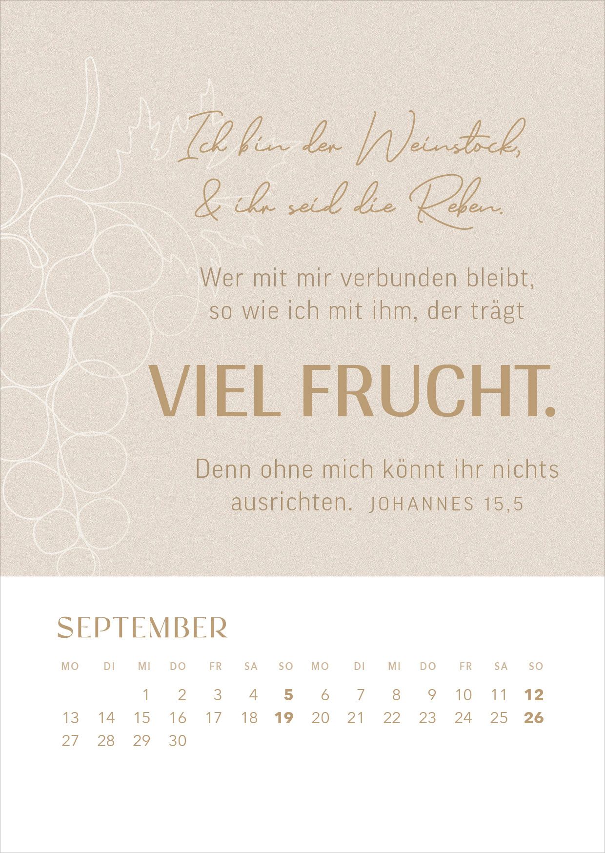 Tischkalender - Hoffnung für immer 2027
