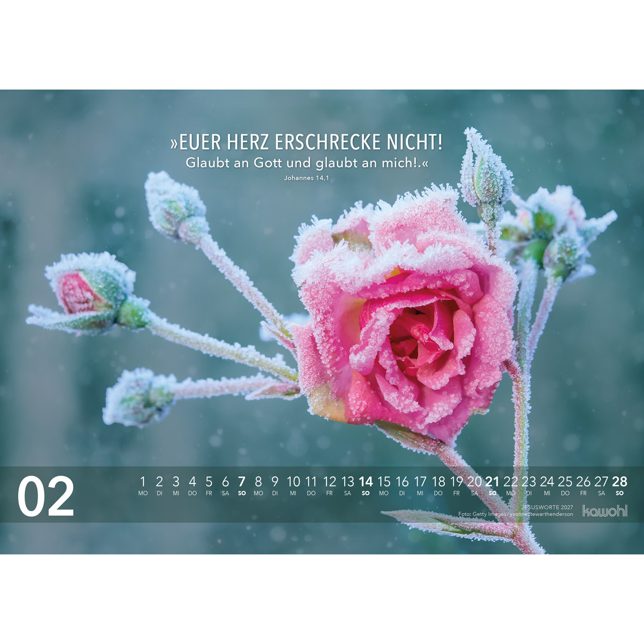Wandkalender - Jesus Worte 2027