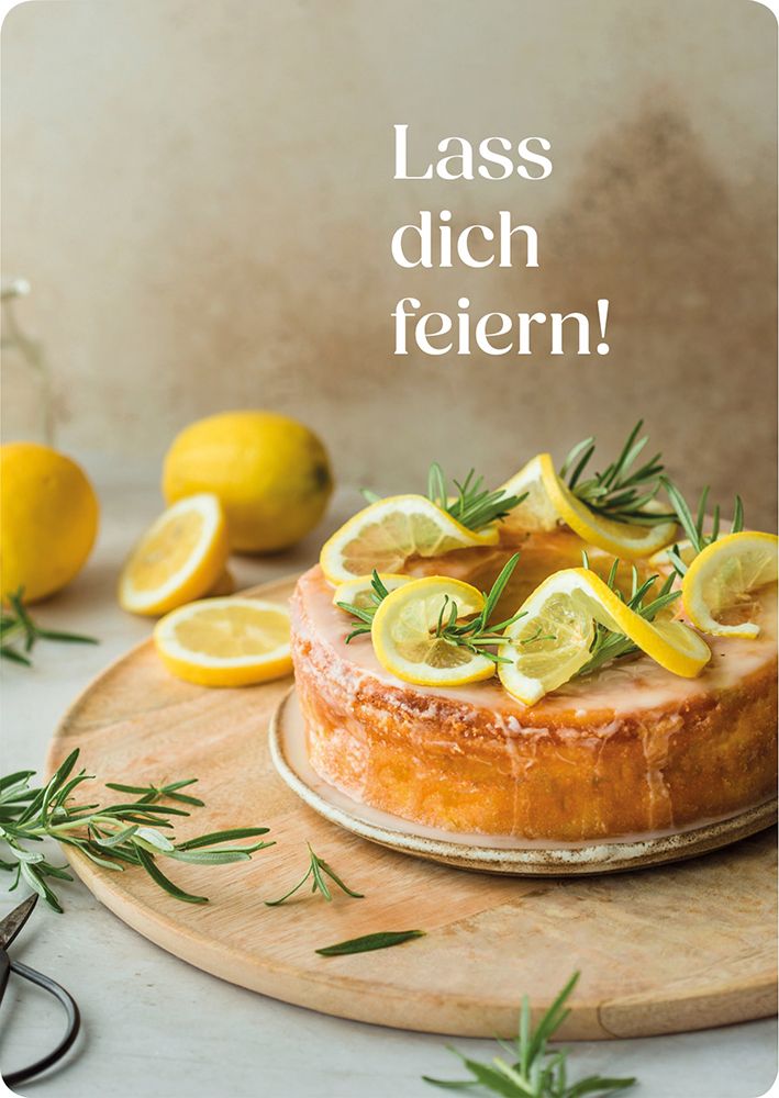 Postkarte - Postkarte "Lass dich feiern!"