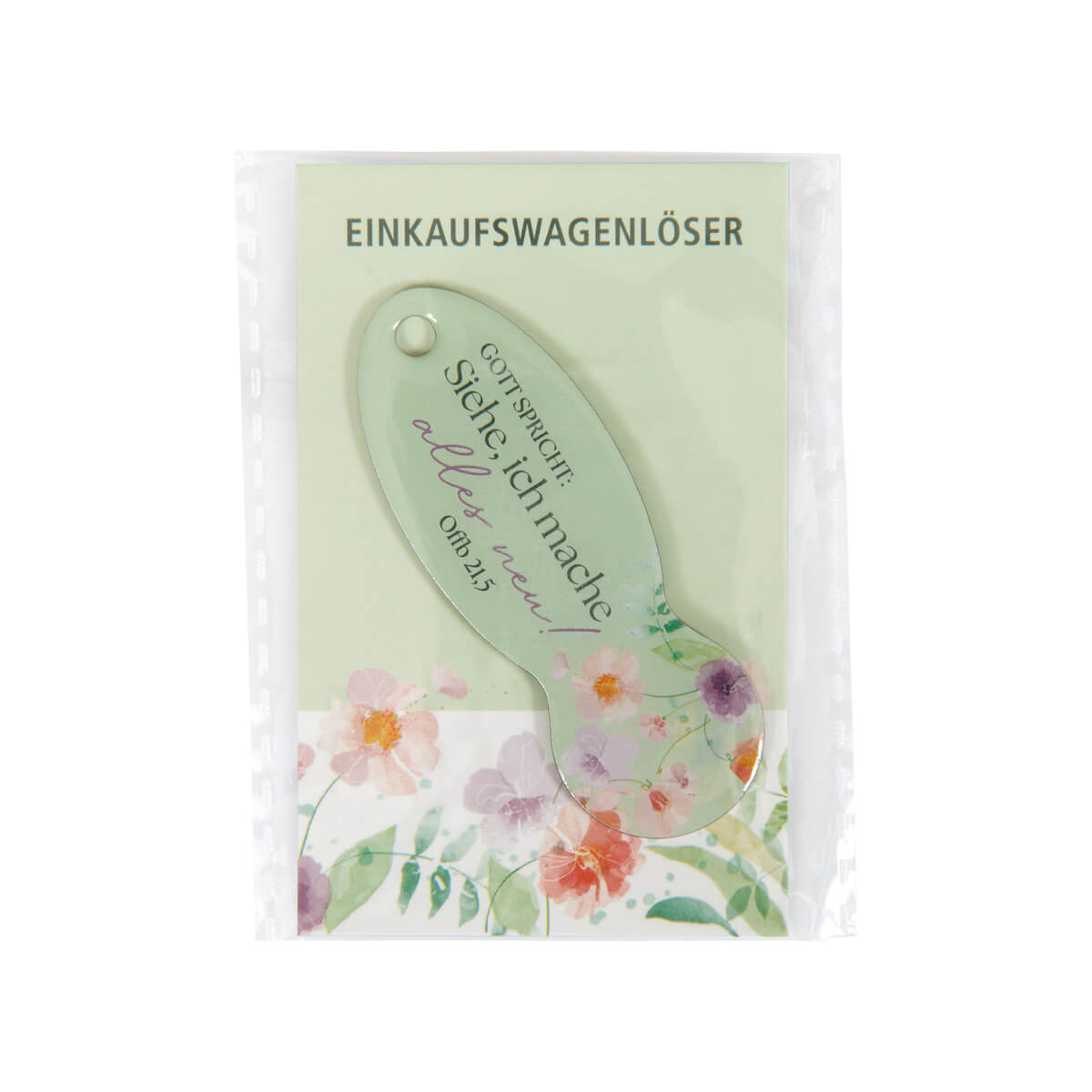 Einkaufswagenlöser Jahreslosung 2026 Schmuck & Accessoires - Einkaufswagenlöser                                          'Gott spricht: Siehe