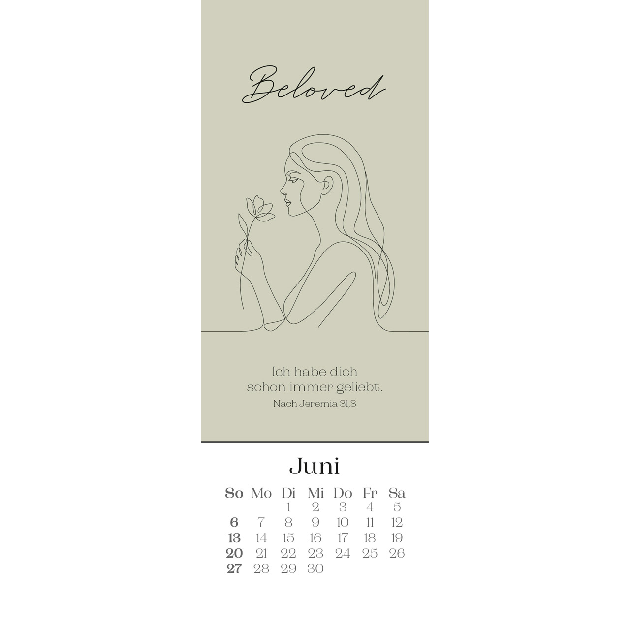 Lesezeichenkalender - Wonderfully designed 2027