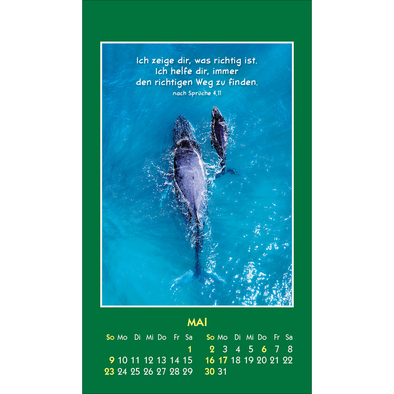 Aufkleberkalender - Hallo Du 2027