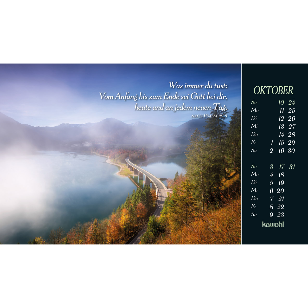 Postkartenkalender - Sehnsucht nach Unendlichkeit 2027