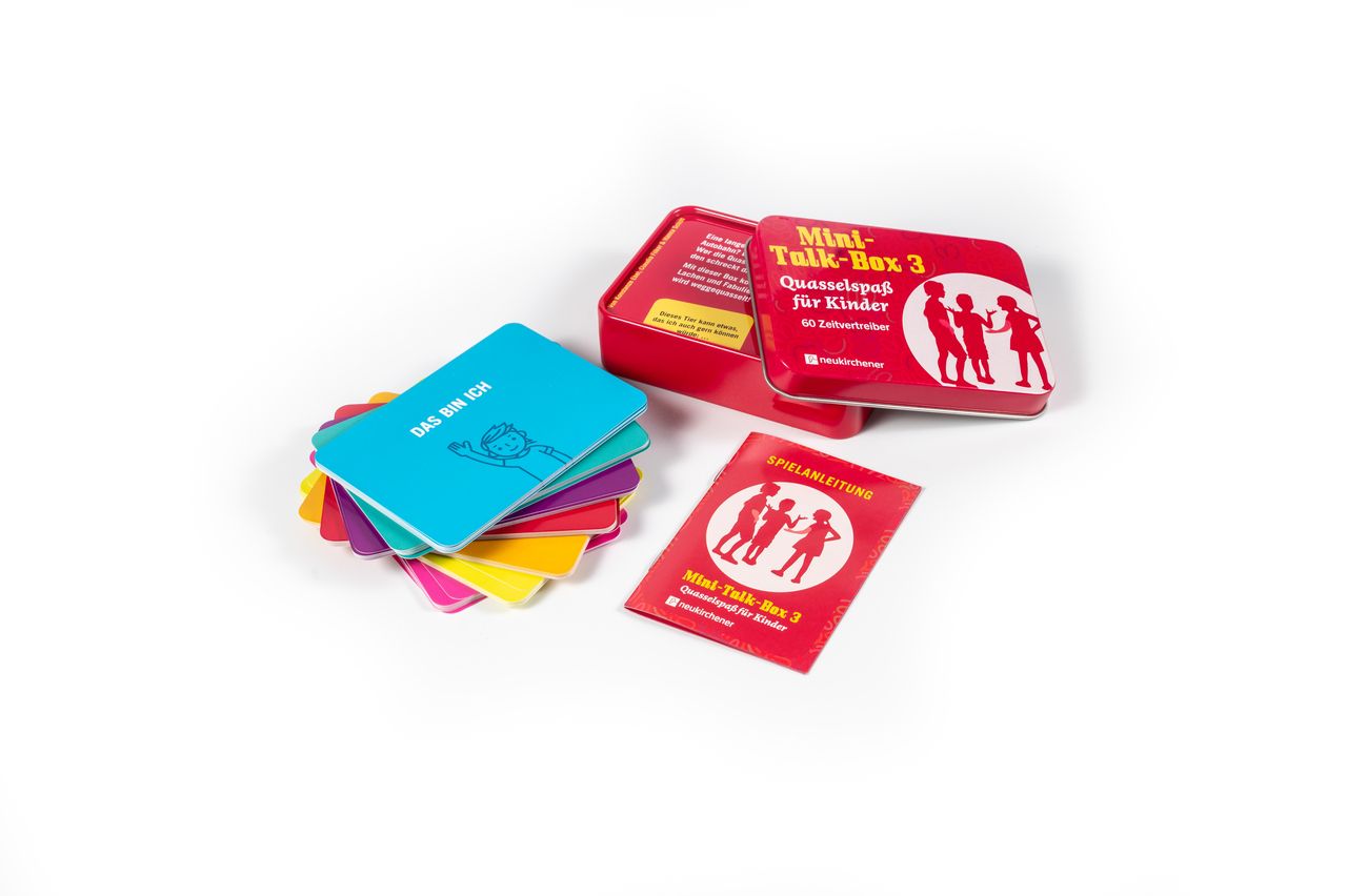 Karten-Box - Mini-Talk-Box 3 - Quasselspaß für Kinder