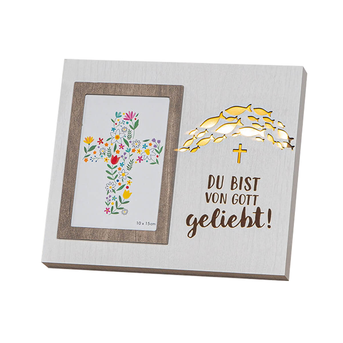 Bilderrahmen - Fotorahmen 'Du bist von Gott geliebt'