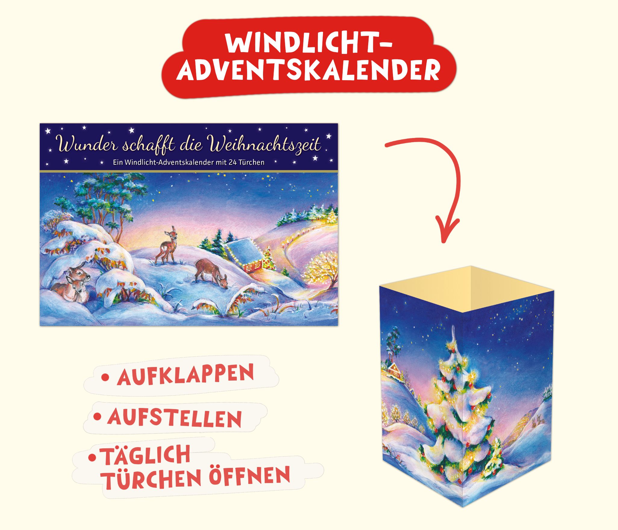 Adventskalender - Wunder schafft die Weihnachtszeit