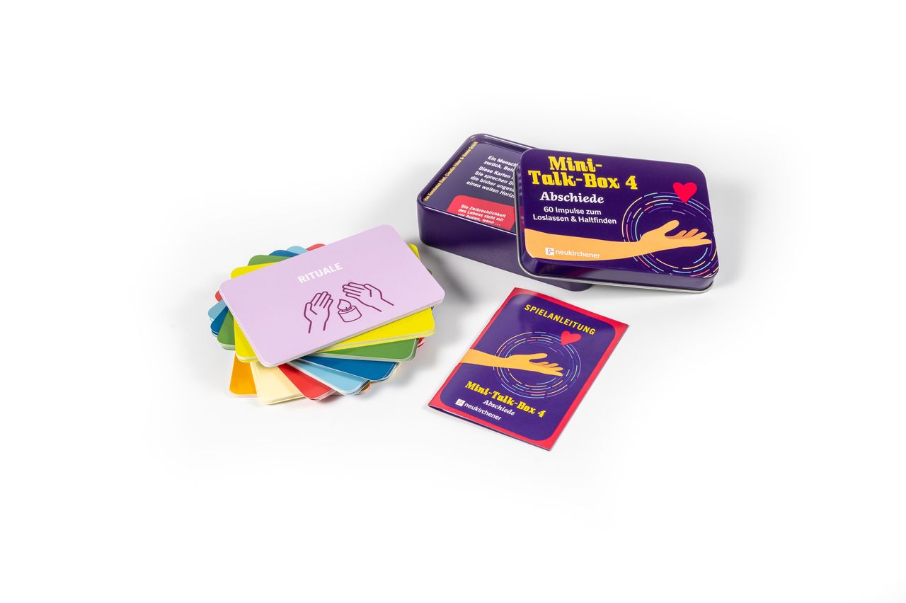 Karten-Box - Mini-Talk-Box 4 - Abschiede