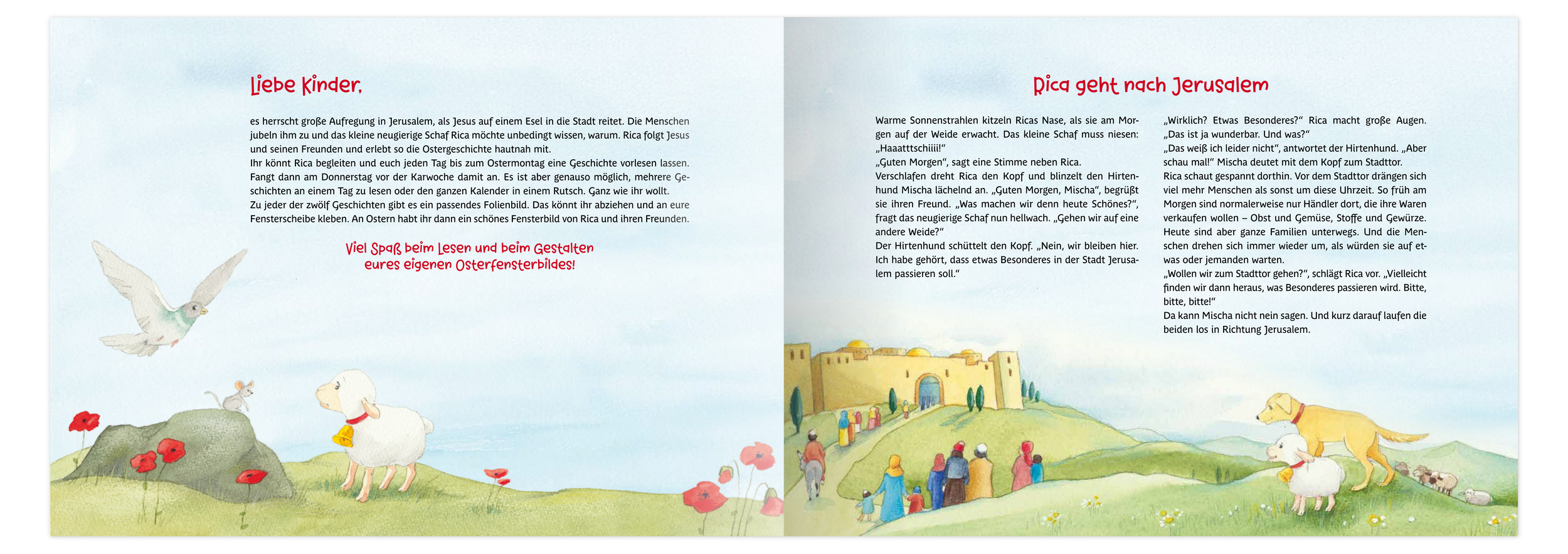 Buch - Rica und die Ostergeschichte