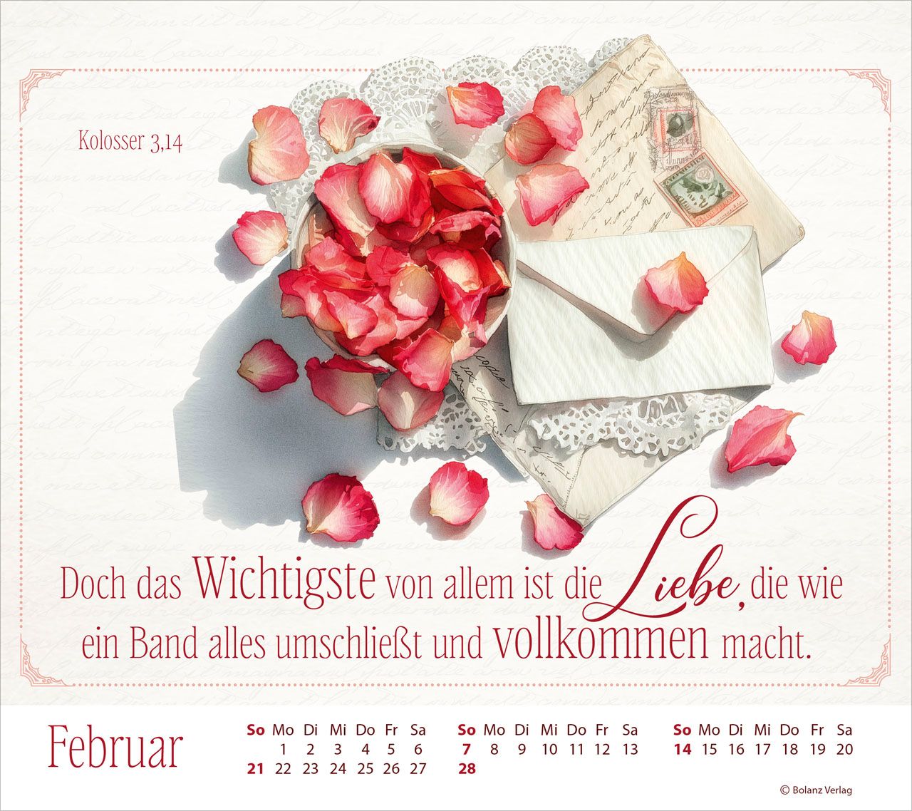 Tischkalender - Wortpoesie 2027 Tischkalender