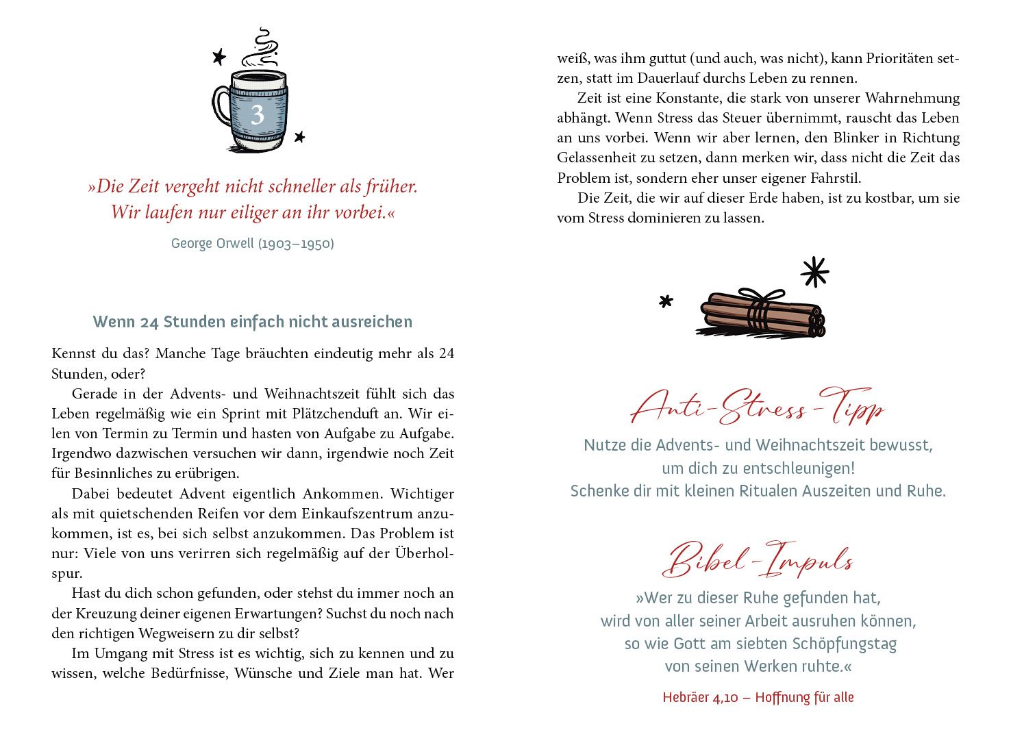 Geschenkbuch - 24 Momente nur für dich