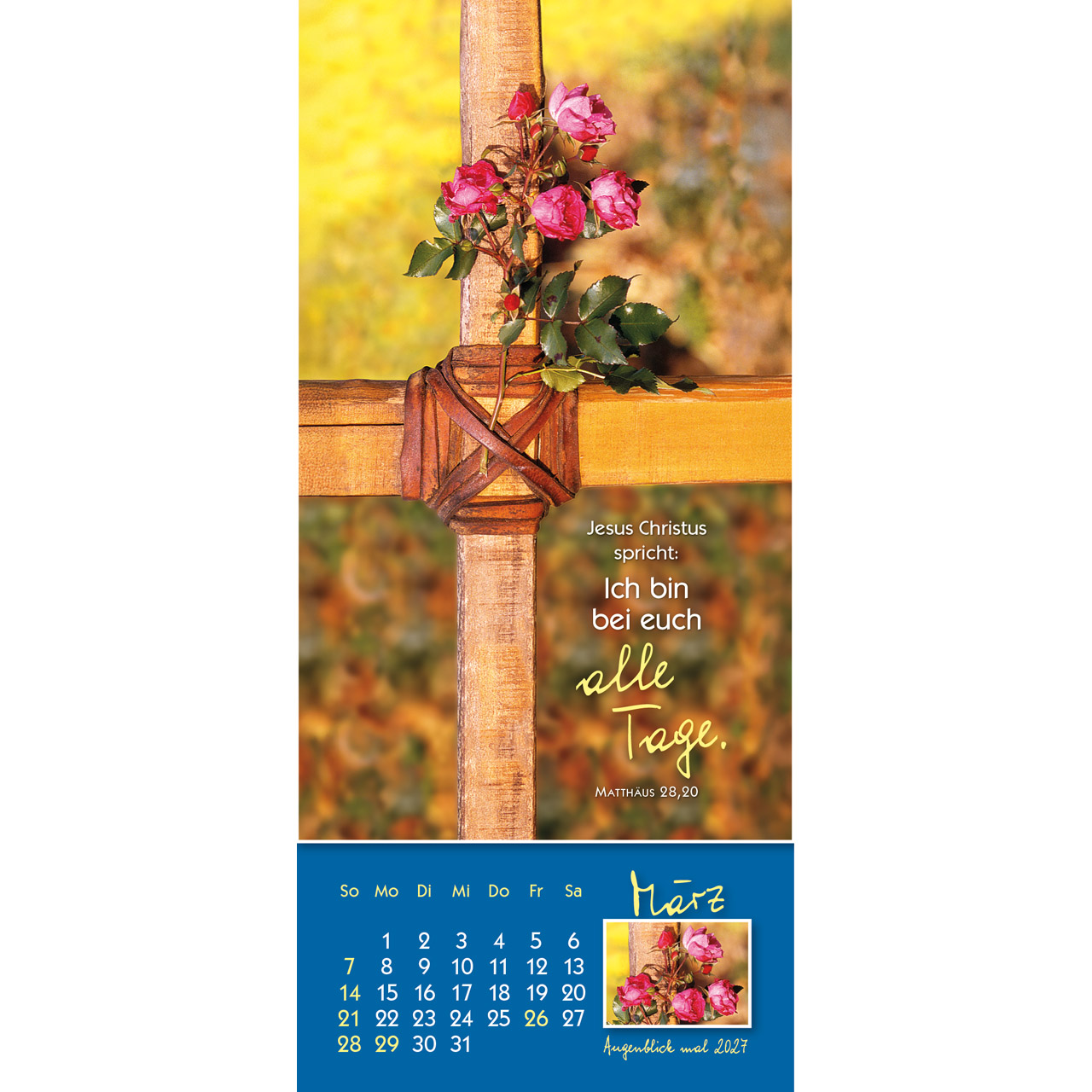 Aufstellkalender - Augenblick mal 2027