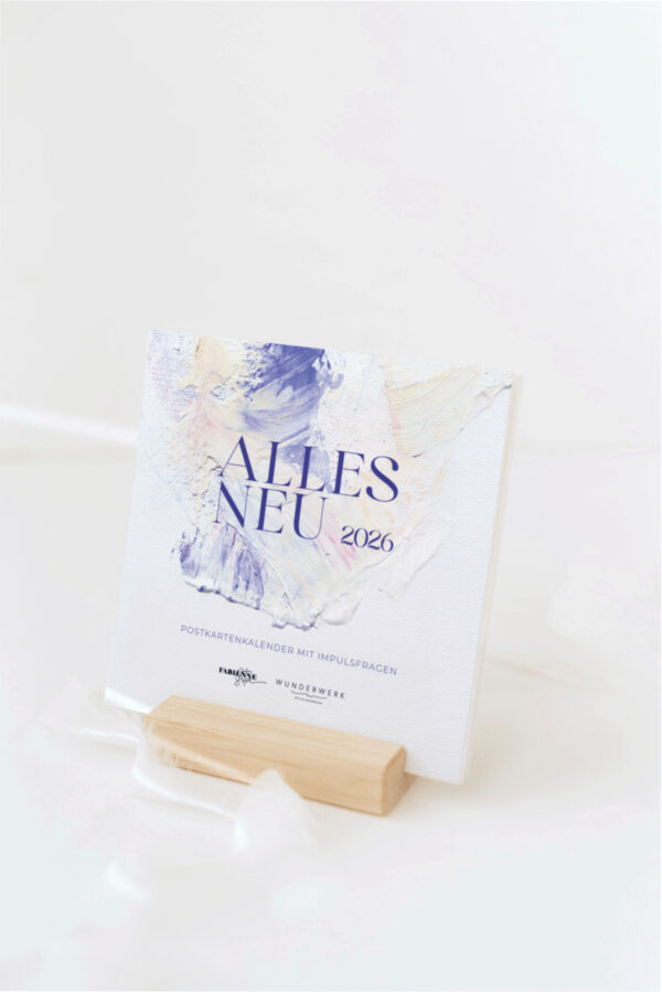 Postkartenkalender - Alles neu 2026