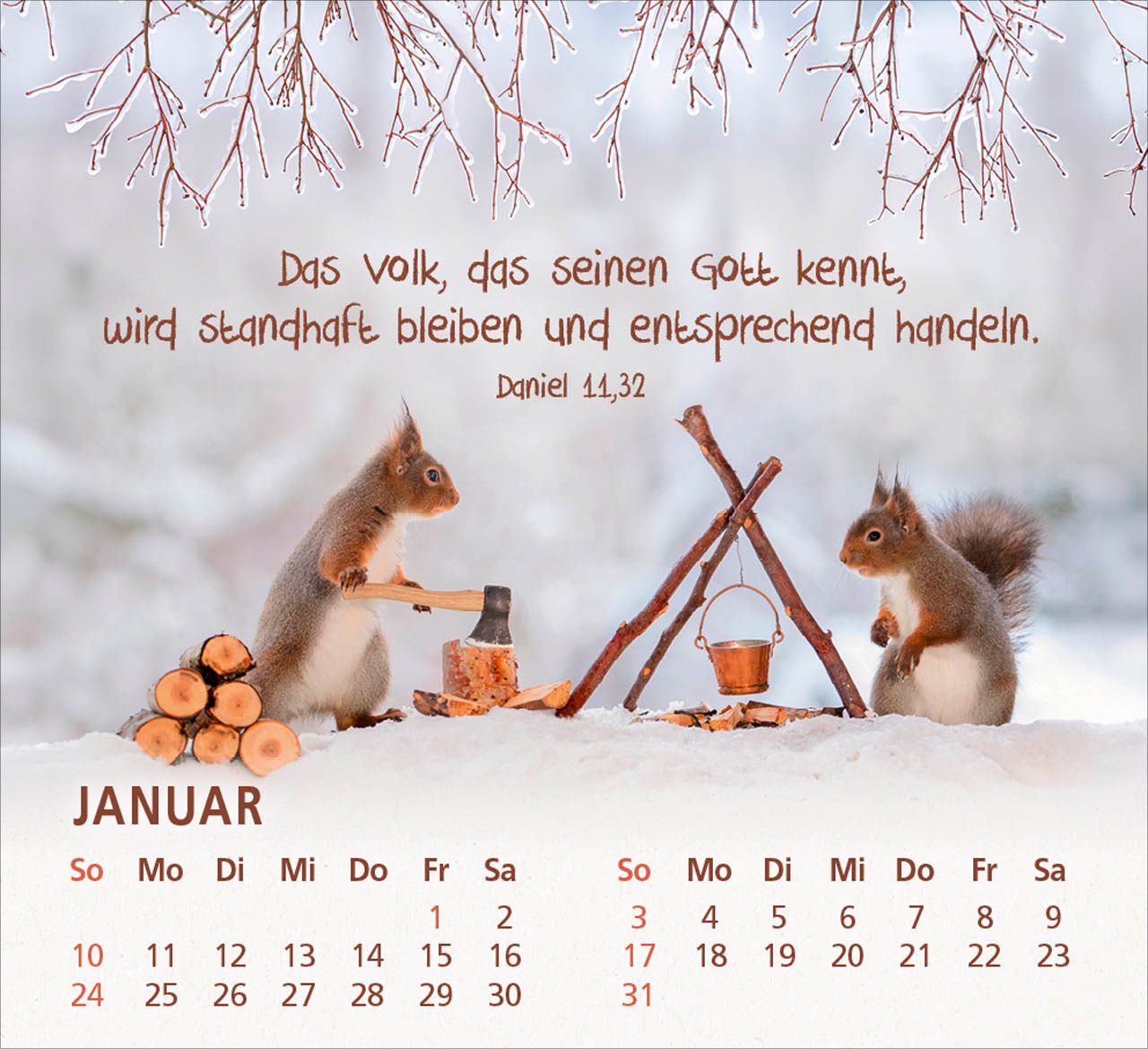 Tischkalender - Du bist meine Freude 2027