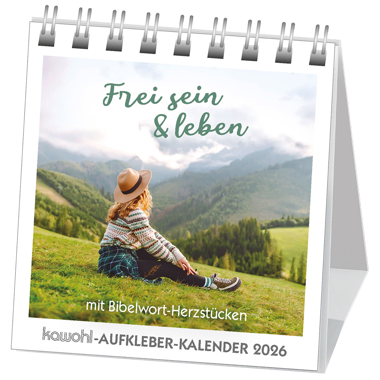 Frei sein & leben 2026 Aufkleberkalender - Frei sein & leben 2026
