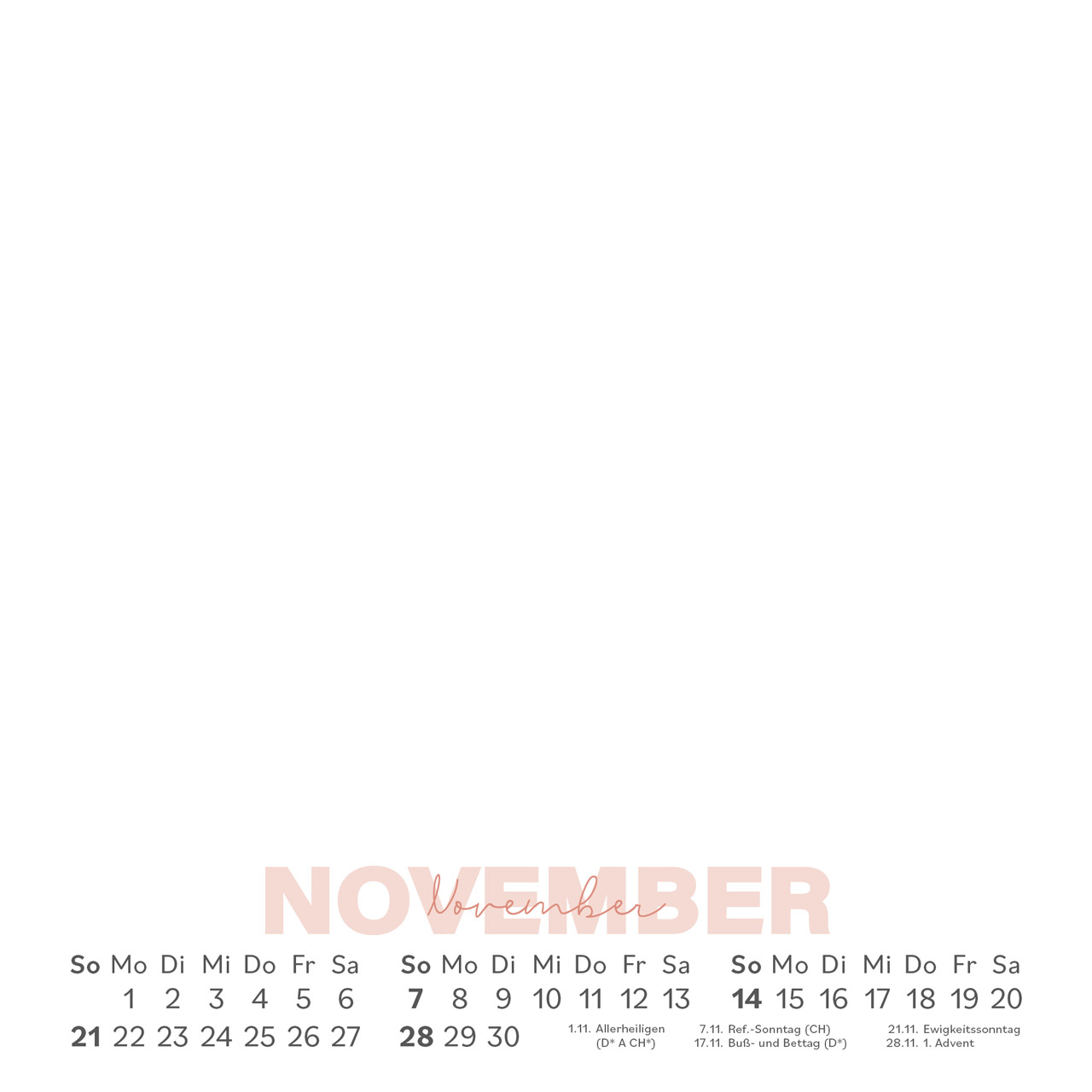Postkartenkalender - Einblicke 2027