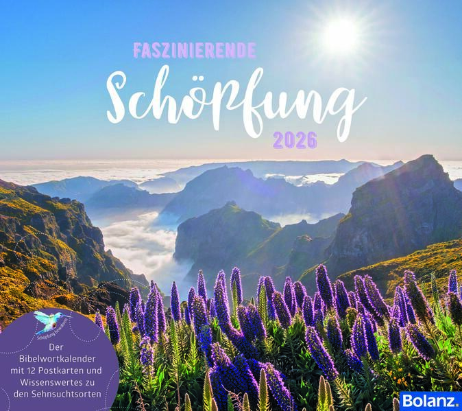 Faszinierende Schöpfung 2026 - Postkartenkalender
