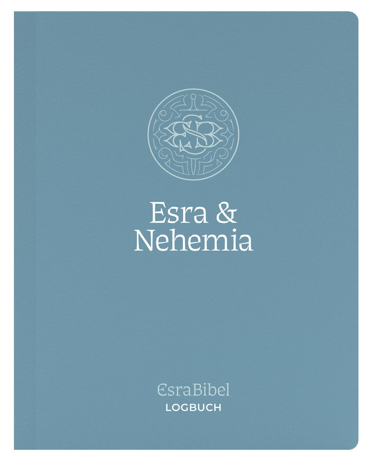 Buch - Esra & Nehemia - Buch Hellblau Muster