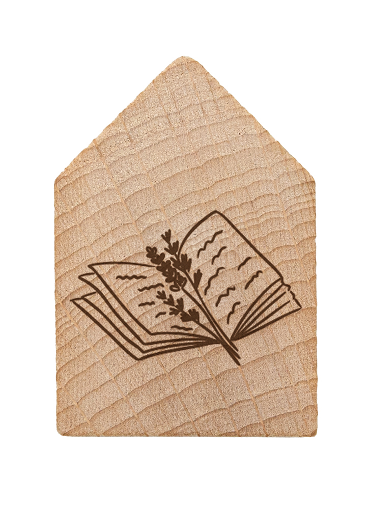 Magnet - Holzhaus Magnet "Buch"