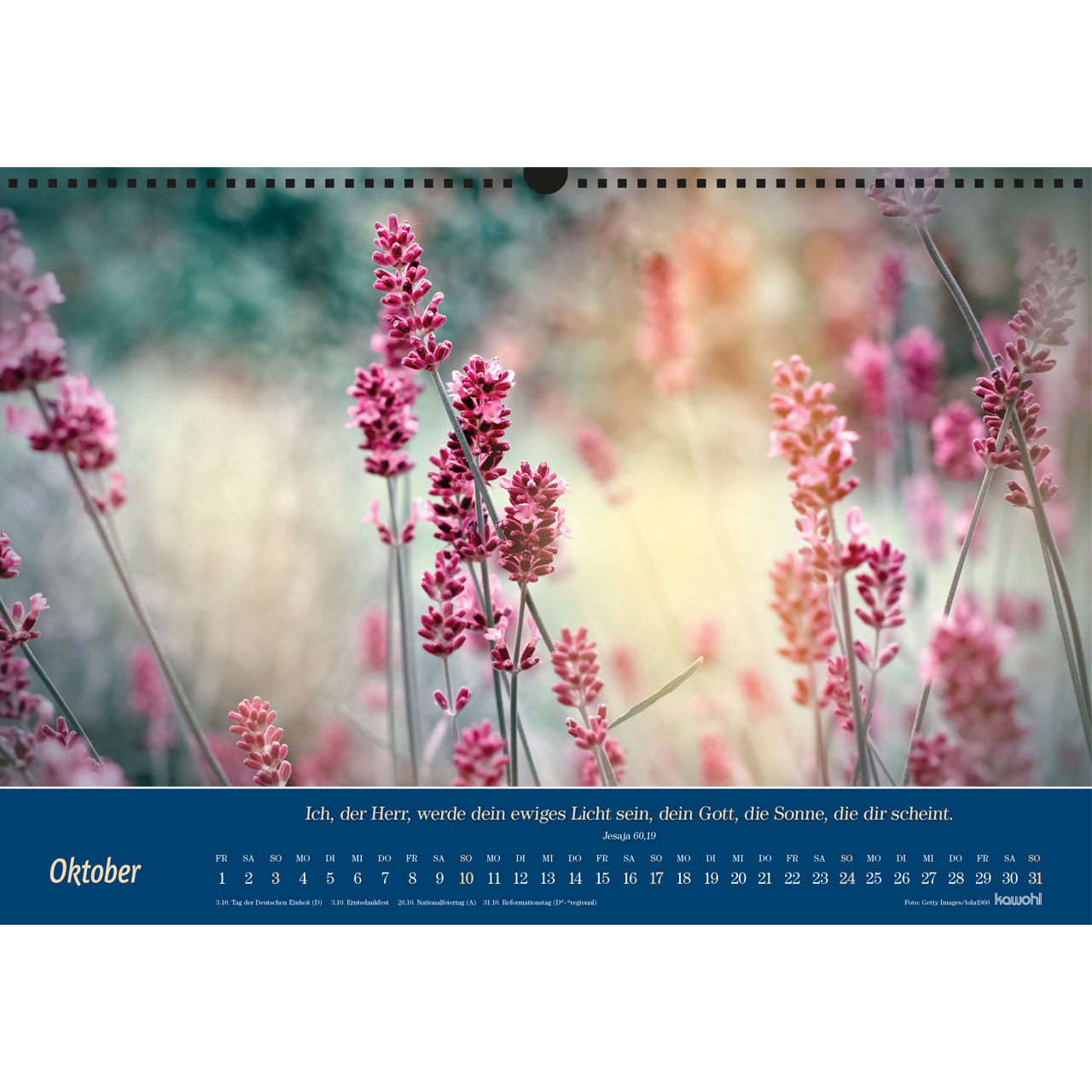 Wandkalender - Atemholen 2027