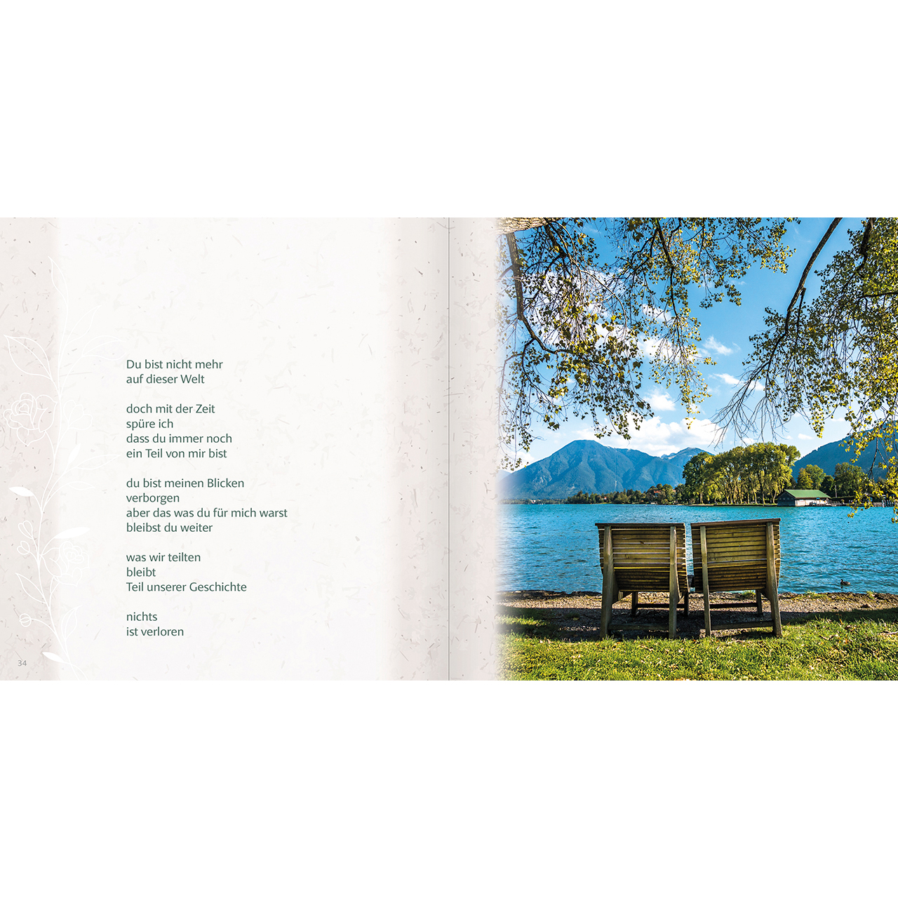 Geschenkbuch - Ein Teil von dir bleibt