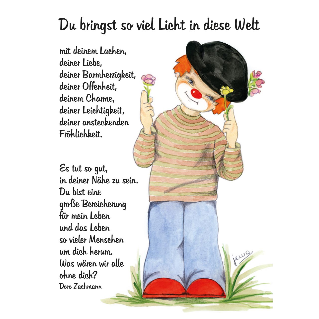Du bringst so viel Licht