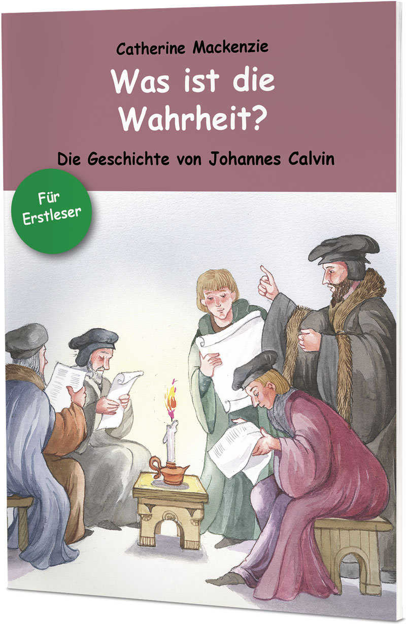 Buch - Was ist die Wahrheit? - Männer Tisch Bank Kerzenständer