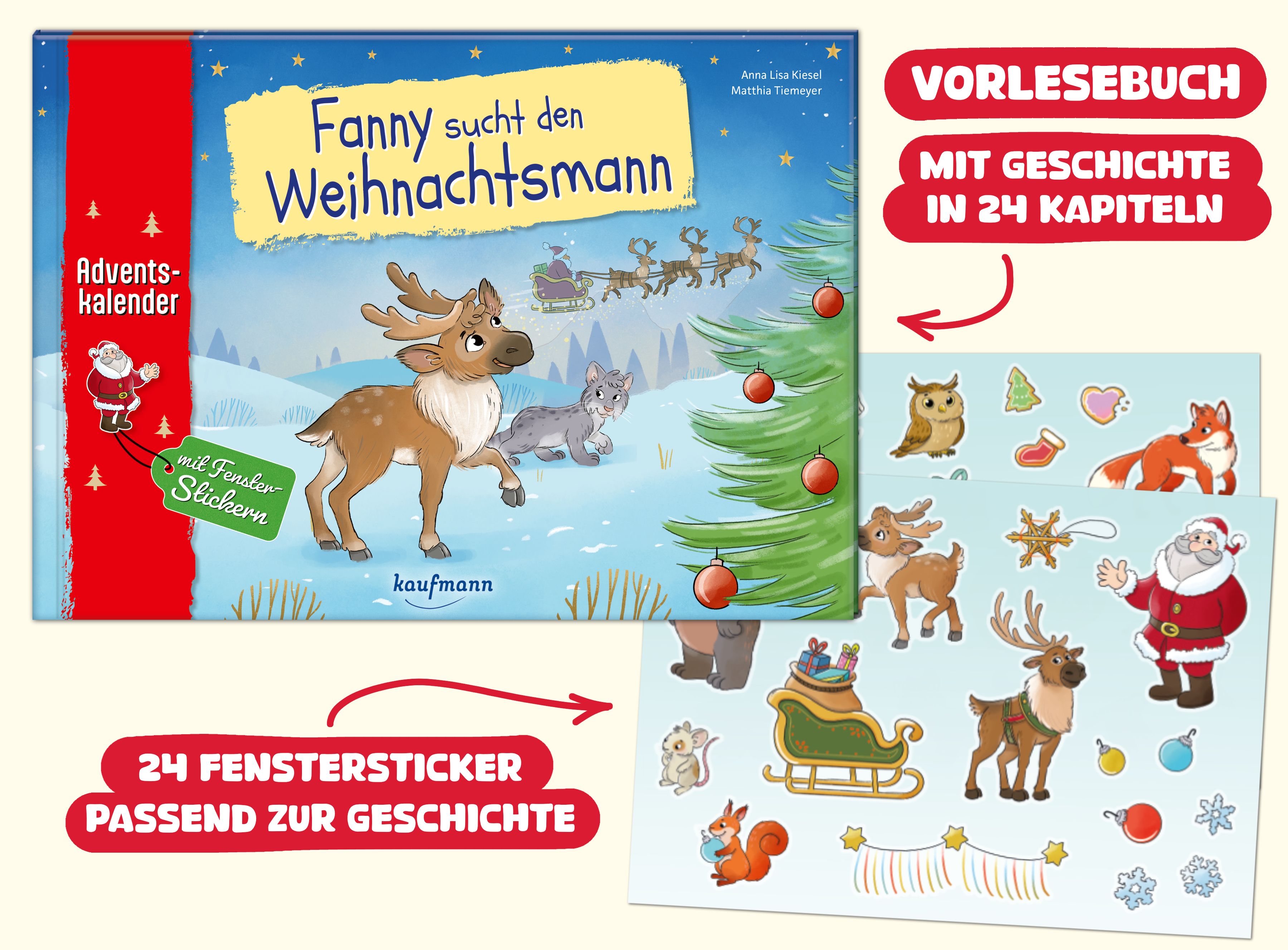 Adventskalender - Fanny sucht den Weihnachtsmann