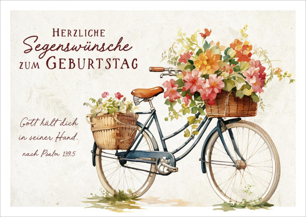 Fahrrad Blumen