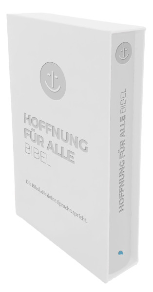 Hoffnung für alle 'White Hope Geschenkbibel', Großformat