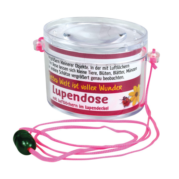 Lupendose oval neon-pink