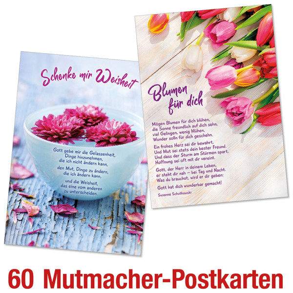 Spar-Paket: Mutmacher Postkarten