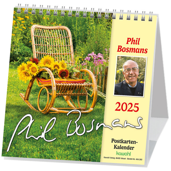 Phil Bosmans - Postkarten-Kalender 2025
