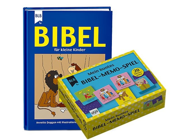 Paket 'Bibel-Memo-Spiel & Bibel für kleine Kinder'