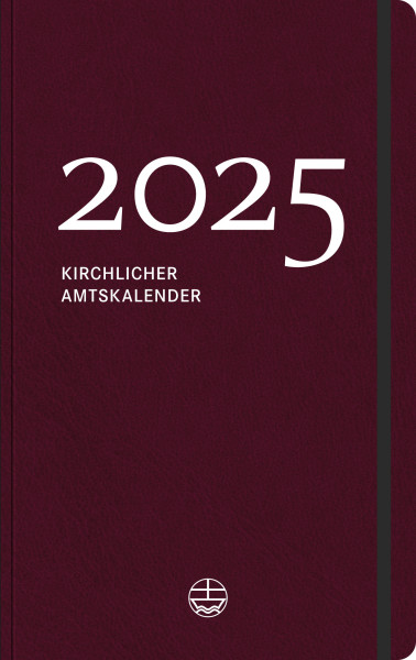Kirchlicher Amtskalender rot 2022