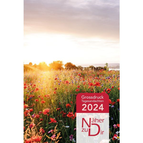 Näher zu Dir 2024 - Buchkalender GD (Blumenwiese)