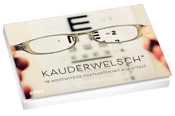 Postkarten-Set 'Kauderwelsch'