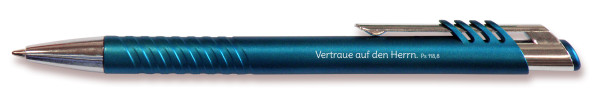 Kugelschreiber 'Elia' metallic-blau