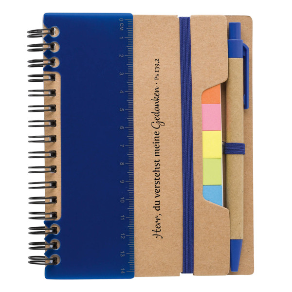 Multi-Notizbuch, blau