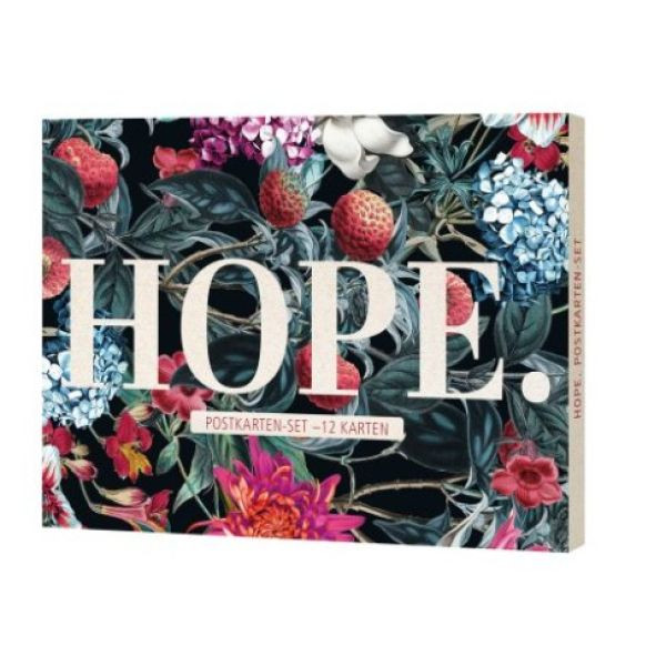 Postkarten-Set 'Hope.' 12 Ex.