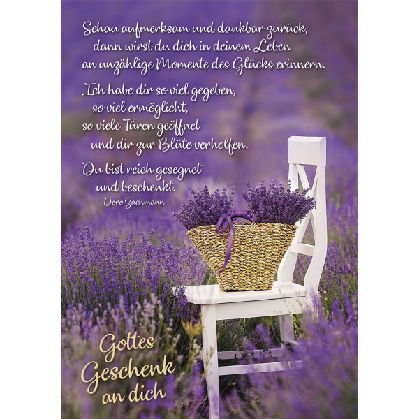 Stuhl Lavendel